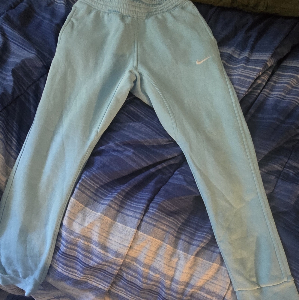Nike Blue Jogger Sweatpants Relaxed Fit